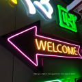 Custom made led neon sign light manufacturer